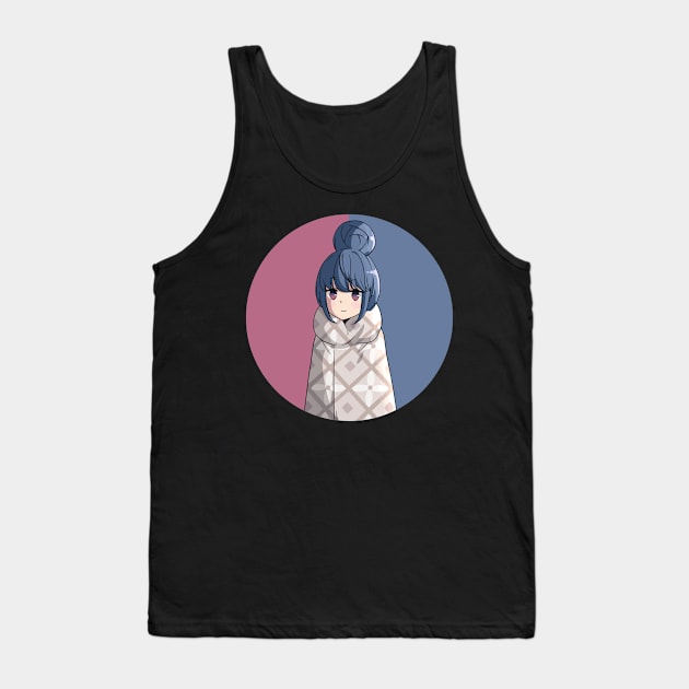 Yuru Camp - Rin Shima Tank Top by InalZ